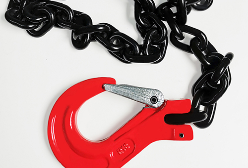 Hook and chain for BDSM play with load capacity certificate