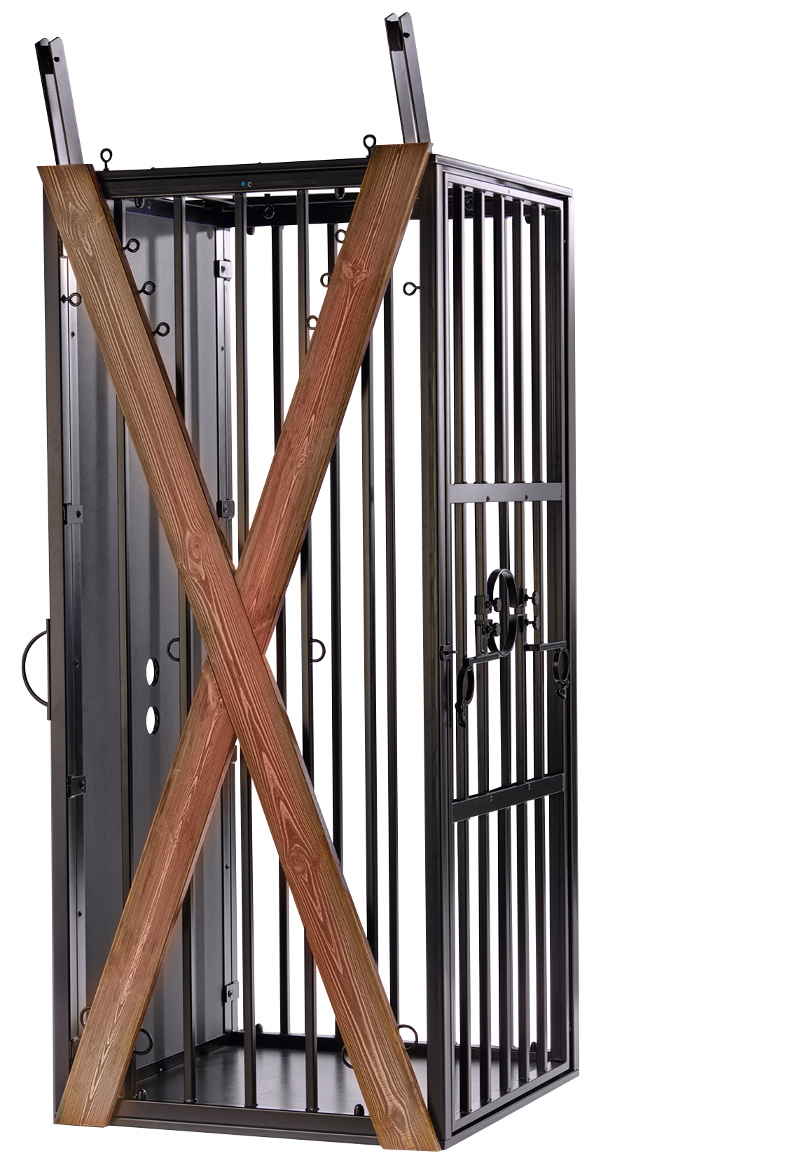 Bdsm Cage With Glory Hole And St Andrews Cross